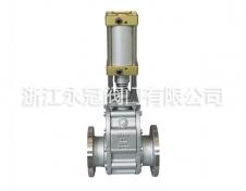 不鏽鋼(gang)氣動出(chū)料閥Z644TC