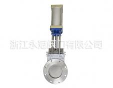 氣動不(bu)鏽鋼刀(dāo)閘閥PZV73FH