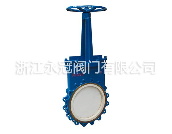 手動陶瓷刀閘(zha)閥PZ43TC