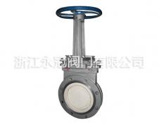 手動陶瓷法蘭刀(dāo)閘閥PZ73TC