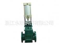 氣動(dòng)陶瓷雙閘(zhá)閥閥Z644TC