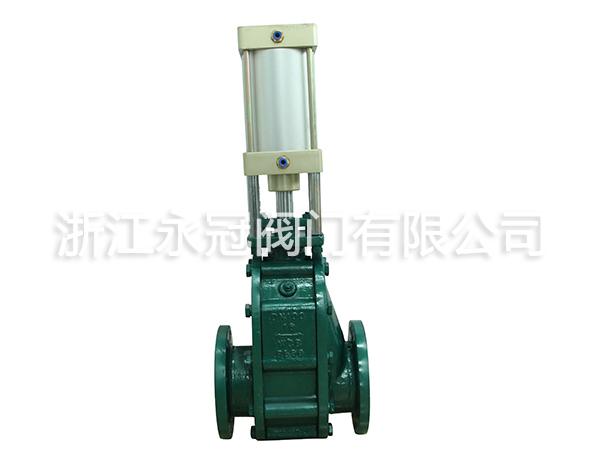 氣動(dong)陶瓷雙閘閥(fá)Z644TC