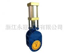 氣(qì)動陶瓷(cí)閘闆閥(fá)Z644TC