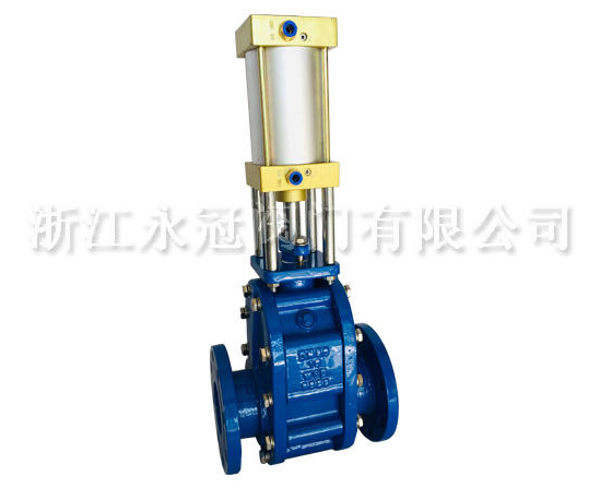 氣動陶(táo)瓷雙閘闆閥 氣(qì)動陶瓷雙閘闆(pan)閥