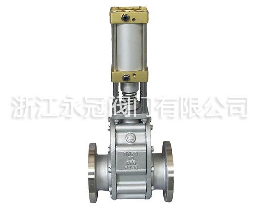 不鏽鋼(gāng)氣動出料閥(fá) 不鏽鋼氣動(dong)出料閥